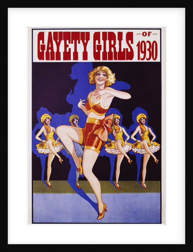 Gayety Girls of 1930 Poster by Anonymous