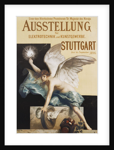 Ausstellung fur Elektrotechnik und Kunstgewerbe Poster by Anonymous