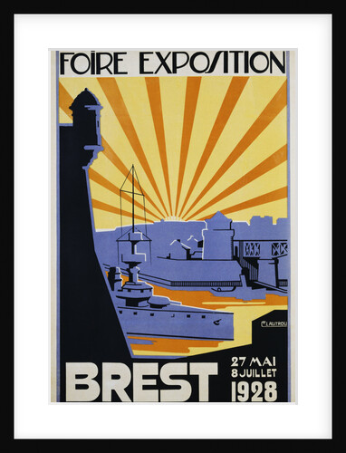 Foire Exposition Brest Poster by C. Lautrou