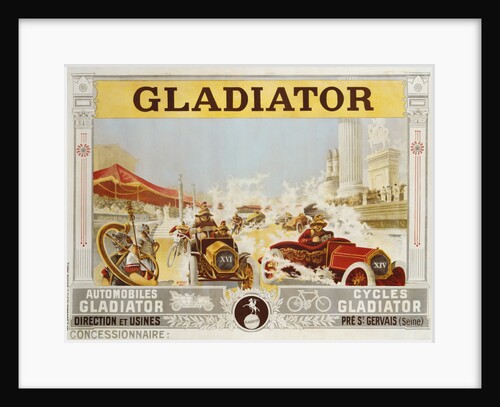 Gladiator Poster by Henri Gray