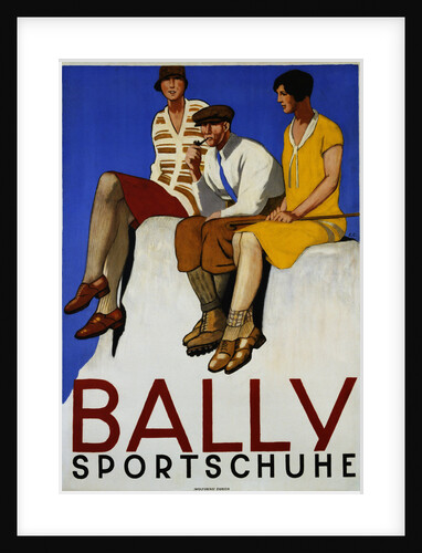 Bally Sportschuhe Poster by Emil Cardinaux