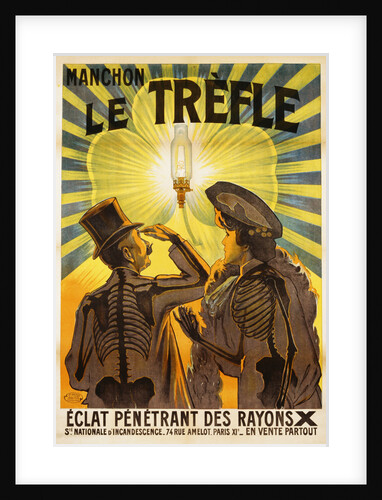 Manchon Le Trefle Poster by Charles Delaye