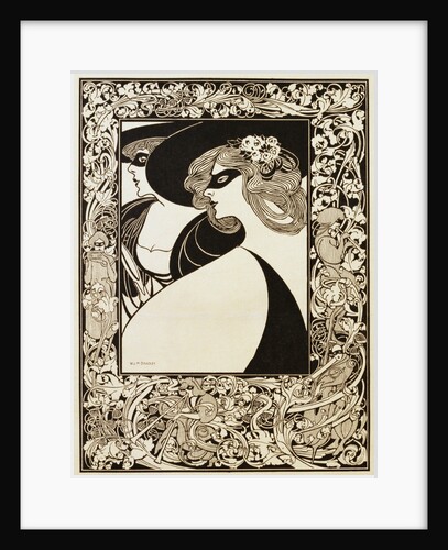 Masquerade Poster by William H. Bradley