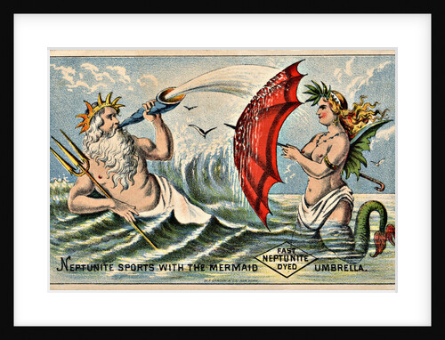 Neptunite Dye Victorian Trading Card by Anonymous