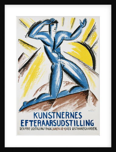 Kunstnernes Efteraarsudstilling Poster by Anonymous