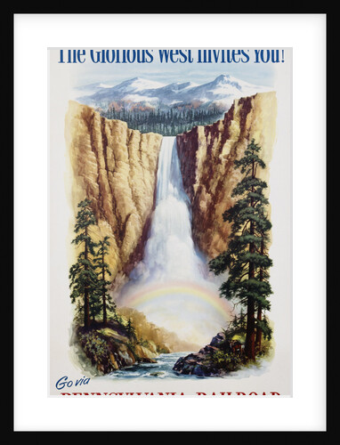 The Glorious West Invites You! Poster by Anonymous