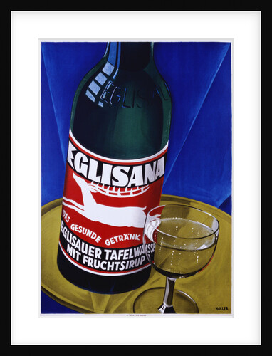 Eglisana Advertising Poster by Koller