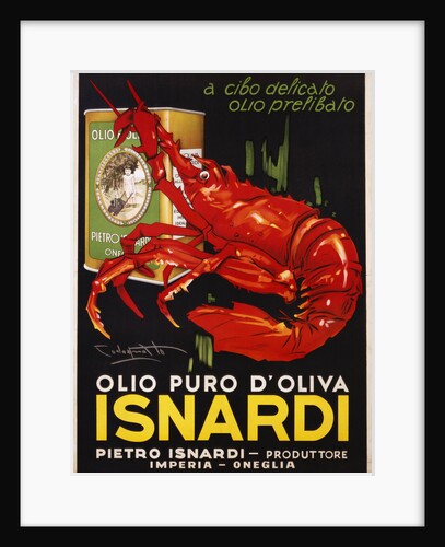 Isnardi Poster by Plinio Codagnatto