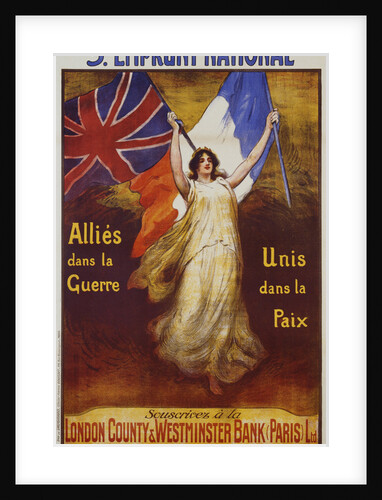 Allies Dans La Guerre Poster by Firmin Bouisset