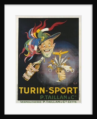 Turin-Sport Alcoholic Beverage Poster by Mich