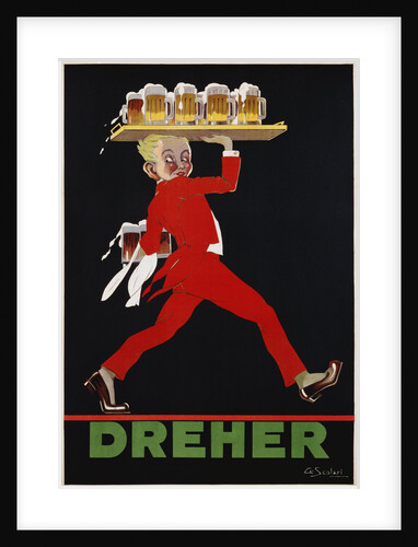 Dreher Poster by A. Scolari