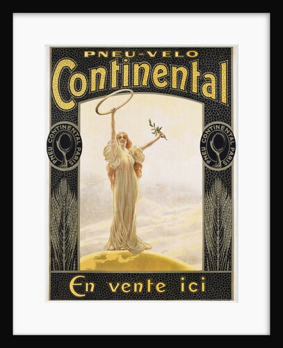 Pneu Velo Continental en Vente Ici Poster by Anonymous