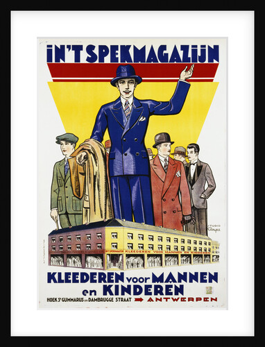 In't Spekmagazijn Poster by Studio P. Rayez