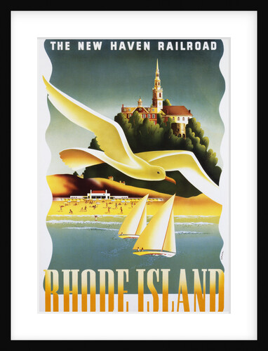 Rhode Island Poster by Ben Nason