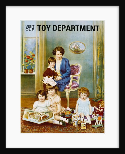 Visit Our Toy Department Poster by Anonymous