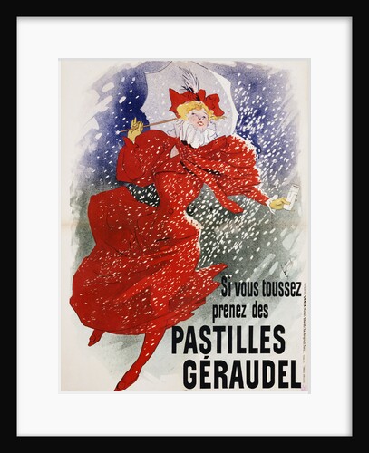 Pastilles Geraudel Poster by Jules Cheret