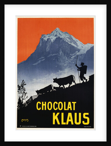 Chocolat Klaus Poster by Carl Moos