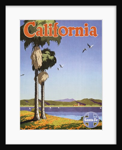 California Poster by Oscar Bryn