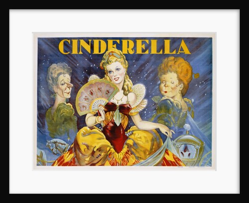 Cinderella Color Print by Anonymous