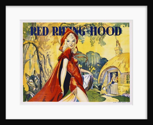 Red Riding Hood Color Print by Anonymous