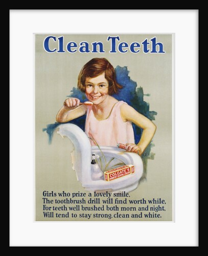 Clean Teeth Poster by Anonymous