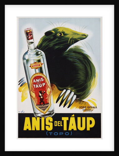 Anis del Taup Poster by A. Gil
