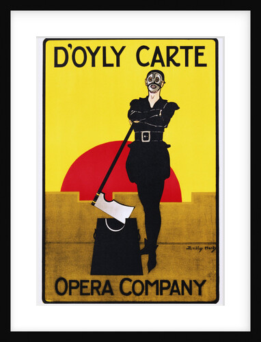 D'Oyly Carte Opera Company Poster by Dudley Hardy