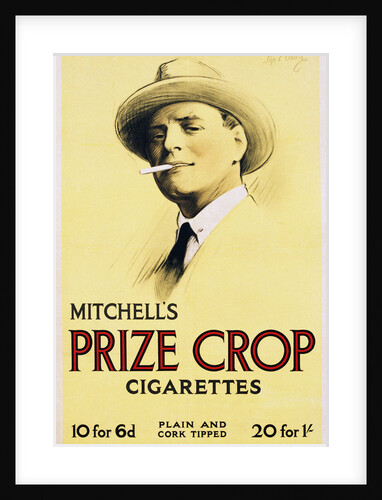 Mitchell's Prize Crop Cigarettes Poster by Septimus E. Scott