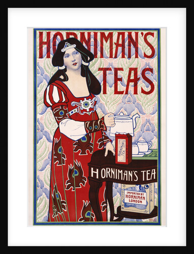 Horniman's Teas Advertisement Poster by H. Banks