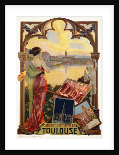 Syndicat d'Initiative de Toulouse Poster by Gaspar Camps