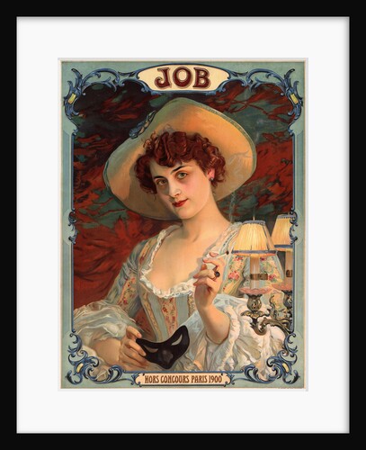 Job Cigarette Label by Paul Jean Louis Gervais