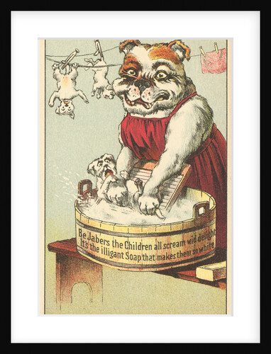 It's the Illigant Soap that Makes Them so White Trade Card by Anonymous
