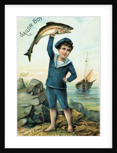 Sailor Boy Trade Card by Anonymous