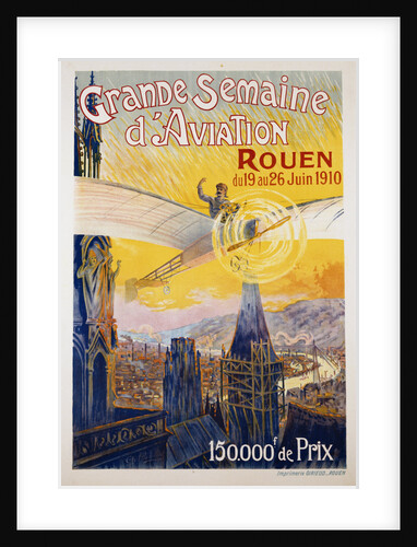 Grande Semaine d'Aviation Poster by Charles Rambert