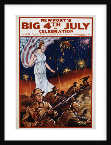 Newport's Big 4th of July Celebration Poster by Anonymous