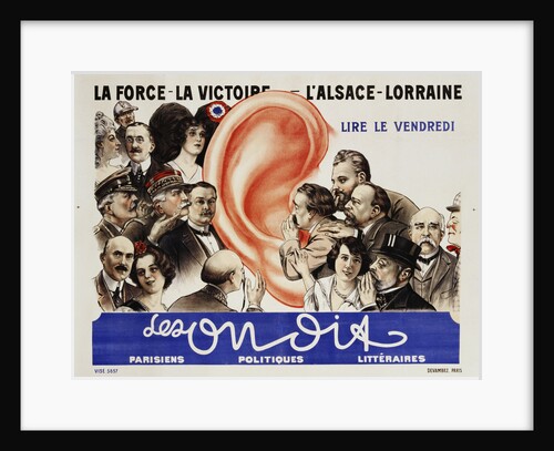 Les Onoit Newspaper Illustration by Anonymous