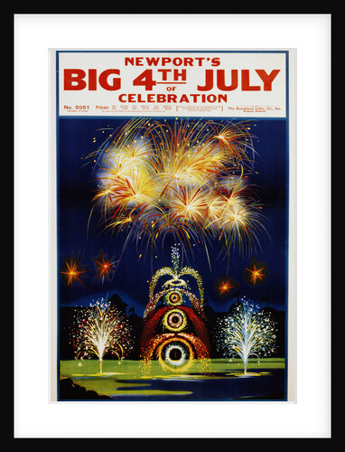 Newport's Big 4th of July Celebration Poster by Anonymous