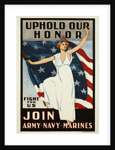 Uphold Our Honor, Join Army-Navy-Marines Poster by Anonymous