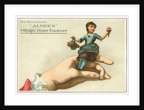 Albee's Midget Oyster Crackers Trade Card by Anonymous