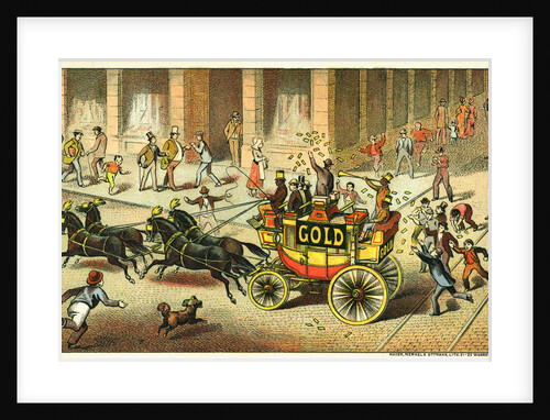 Gold Trade Card by Anonymous