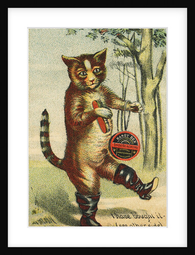 I have bought it Handy Box Shoe Blacking Trade Card by Anonymous