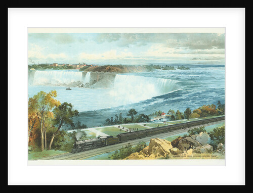 Niagara Falls from Michigan Central Train Poster by Charles Graham