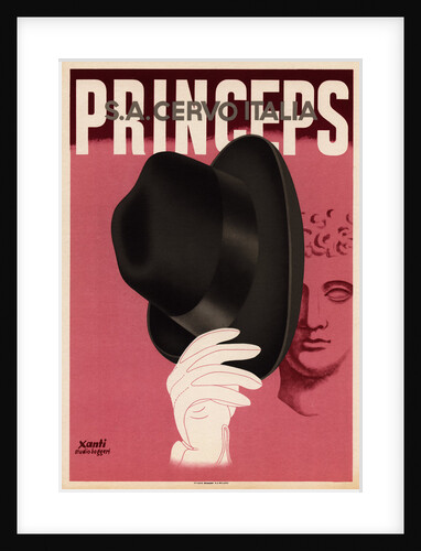 Princeps Poster by Xanti Schawinsky