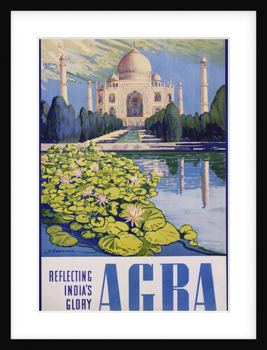 Agra Poster by Dorothy Newsome