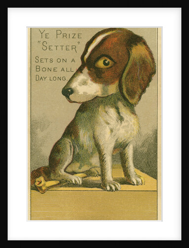 Ye Prize Setter Trade Card by Anonymous