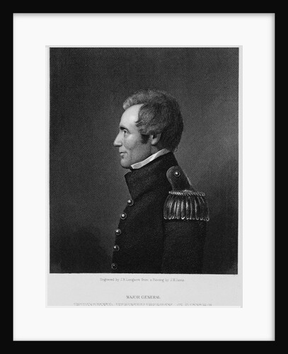 Major General Edmund Gaines by James Barton Longacre