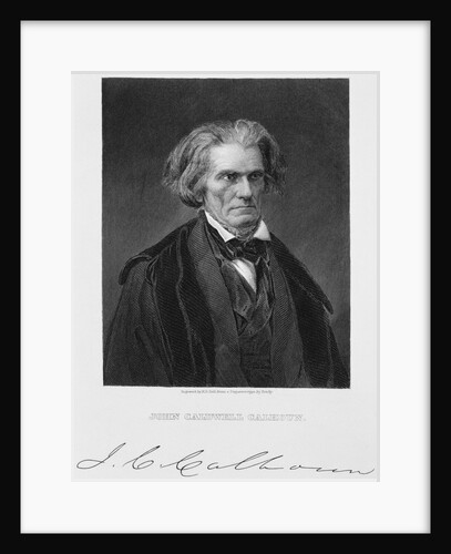 John Caldwell Calhoun by Henry Bryan Hall