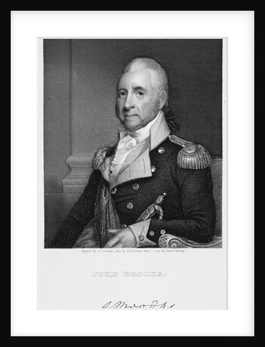 Major General John Brooks by Asher Brown Durand