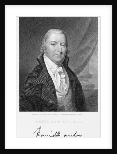David Ramsay by James Barton Longacre