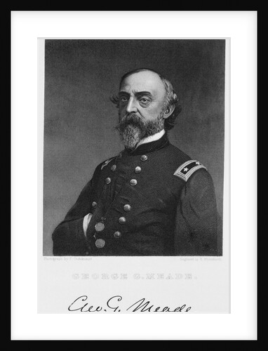 Major General George G. Meade by Robert E. Whitechurch